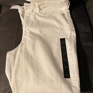 Banana Republic White Denim Jeans